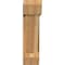 Ekena Millwork Traditional Slat Rough Sawn Bracket w/ Offset Brace, Western Red Cedar, 8"W x 26"D x 30"H BKT0806X26X30TRA06RWR - alternate 4